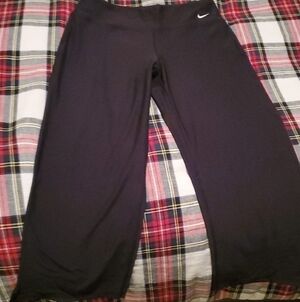 Nike Black Wide-Leg Pants